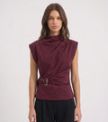 Bordeaux Drape Bluz
