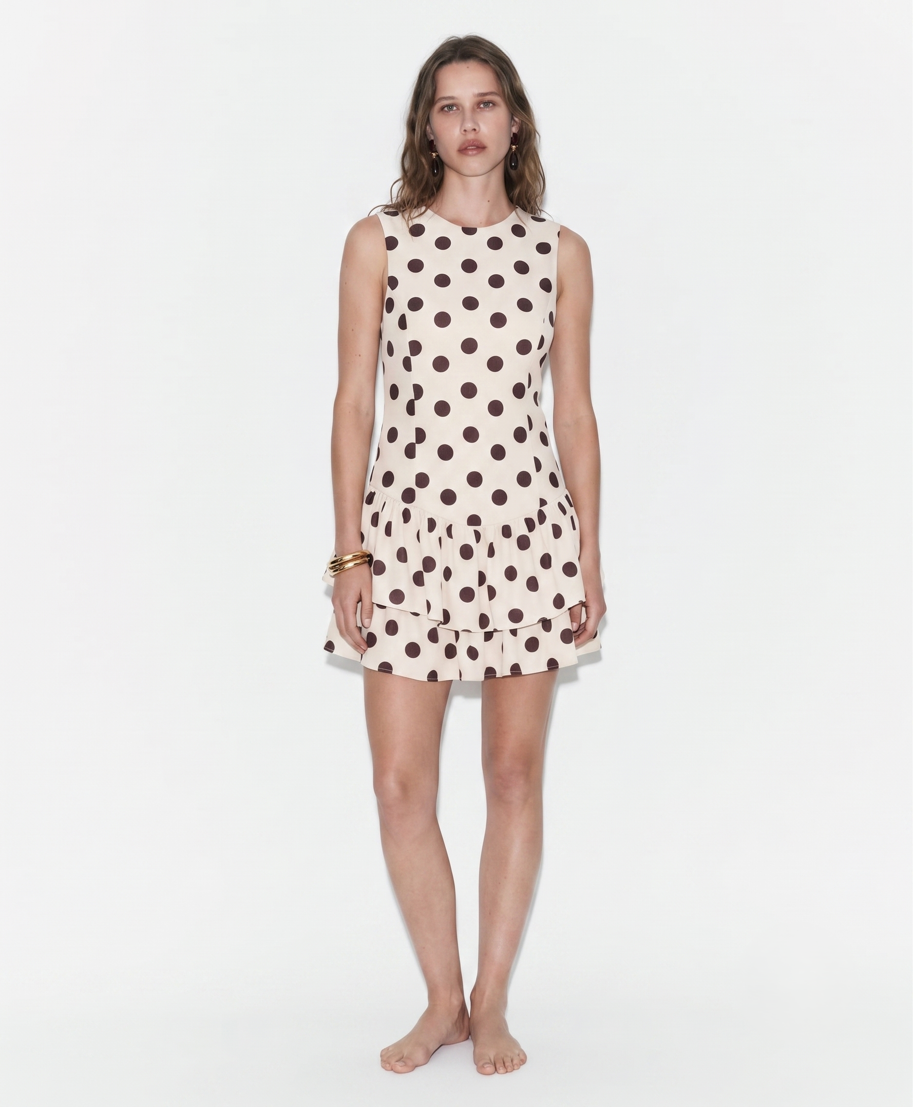 Dolce Pois Mini Elbise