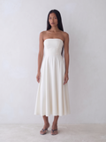 Beyaz Bridal Elbise
