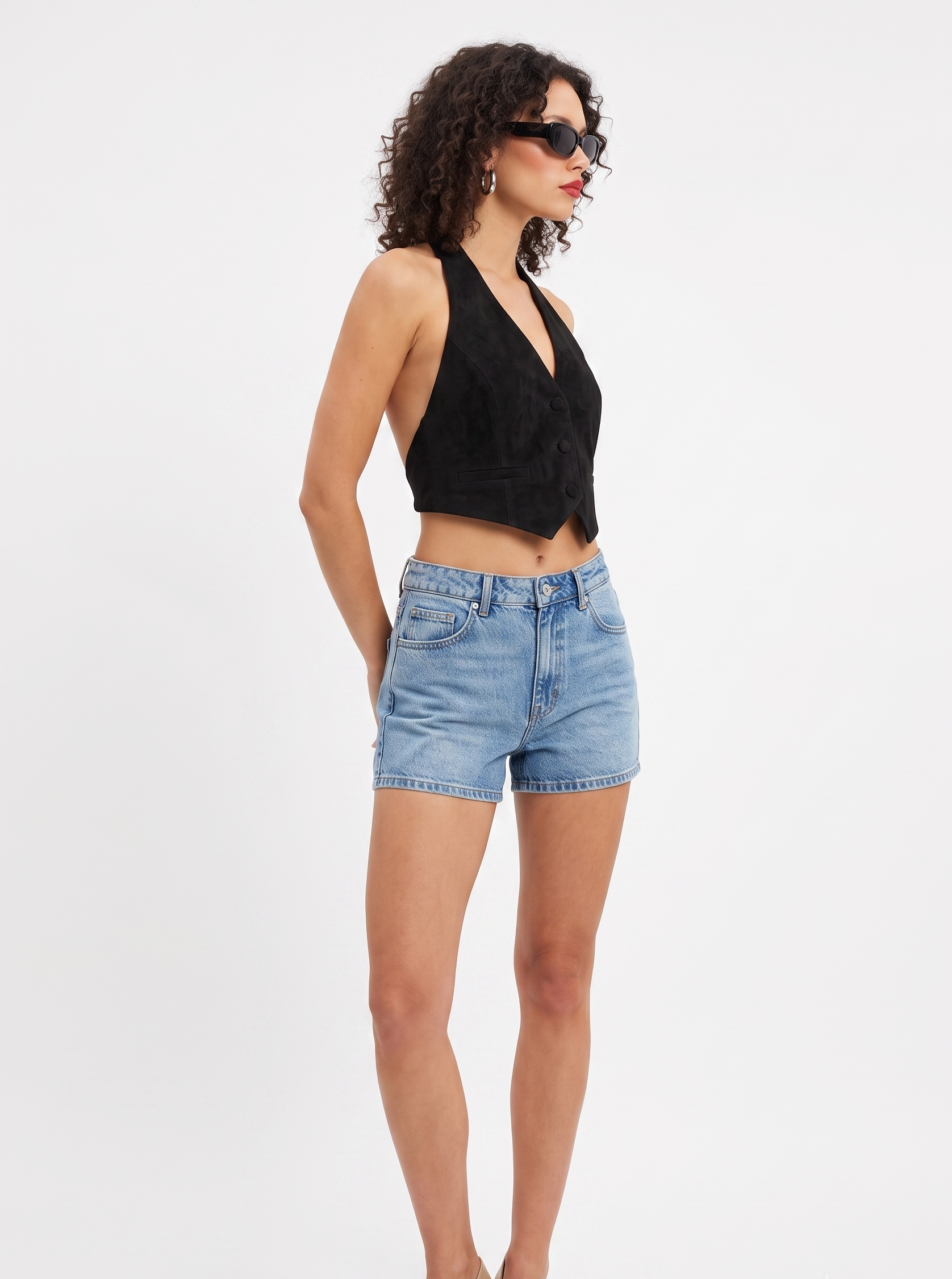 City Boy Denim Şort