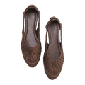 Cocoa Lace Örgü Babet