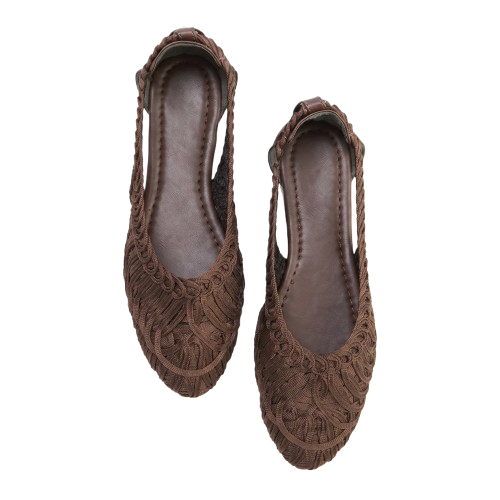 Cocoa Lace Örgü Babet