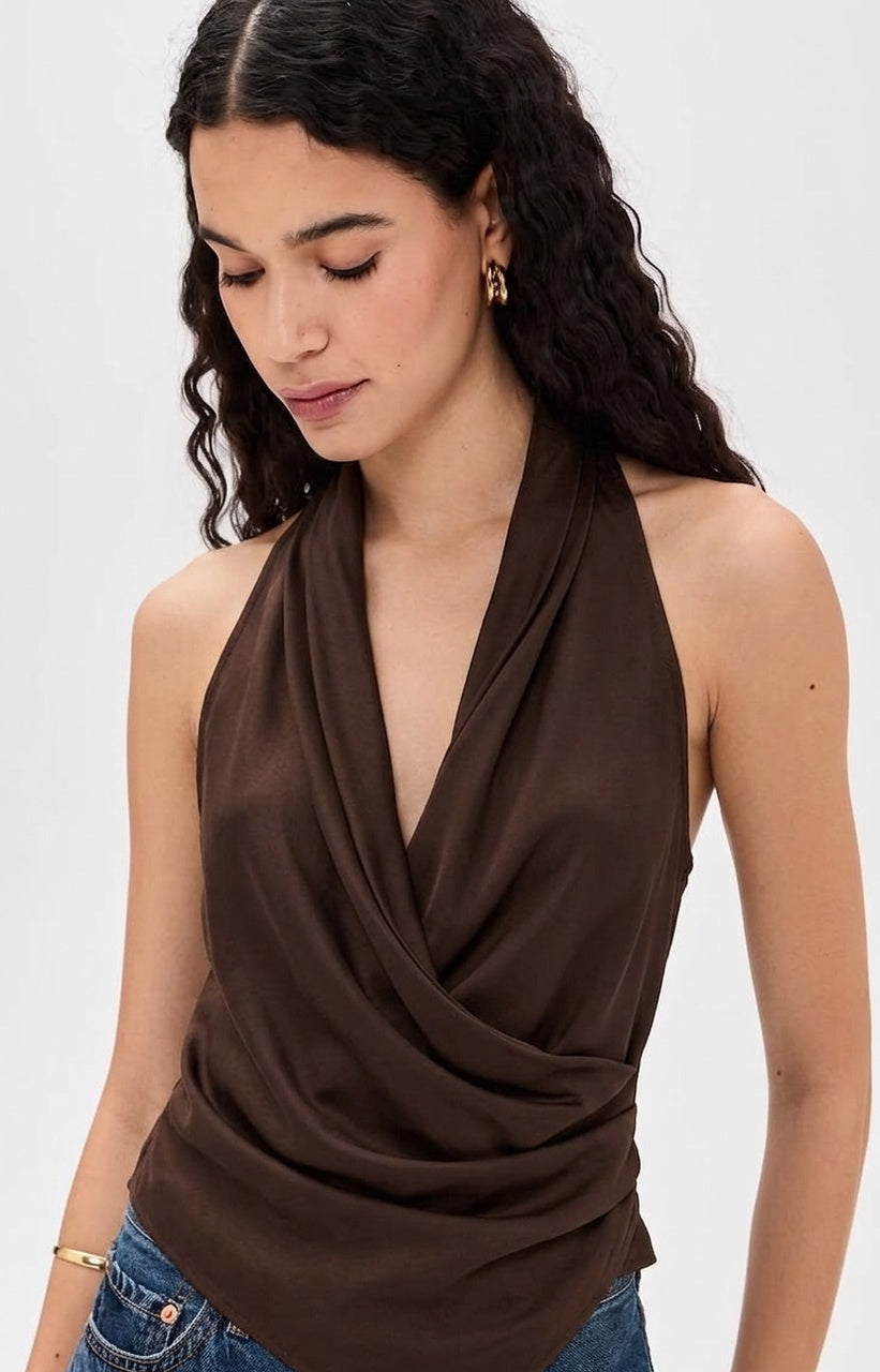 Noir Garden Top
